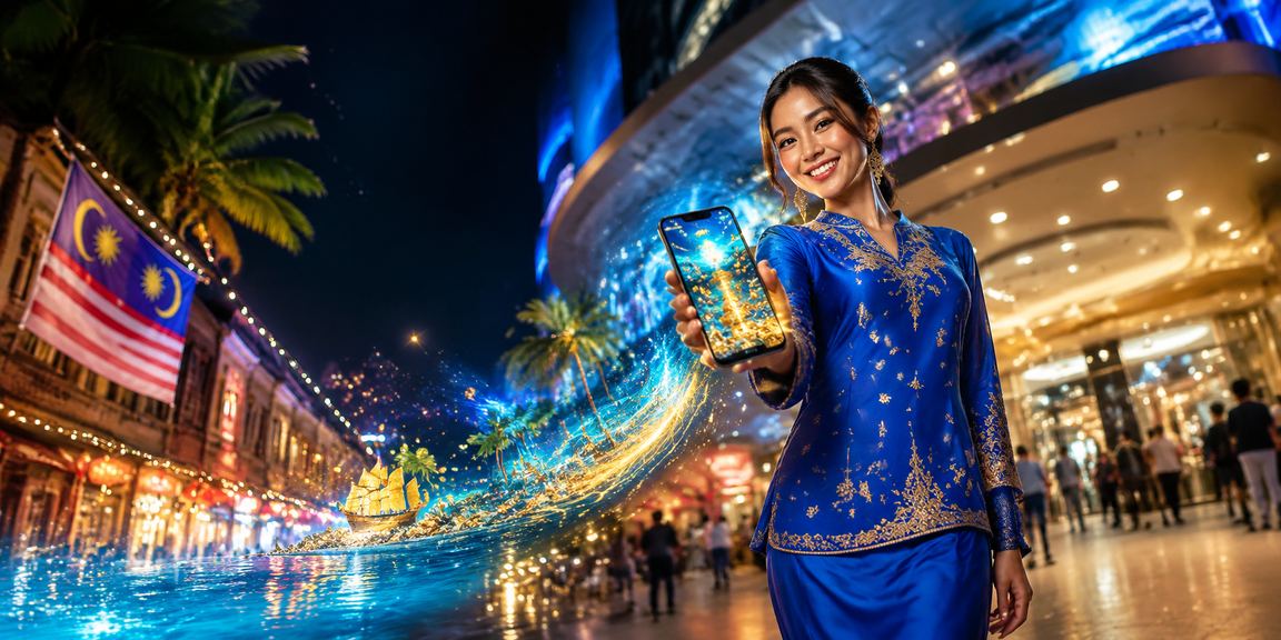 Aplikasi mudah alih kasino ez96 ditunjukkan dengan pakaian tradisional Malaysia